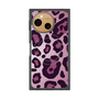 プレミアムスクエアケース with SnapMag［ Leopard - Pink ］