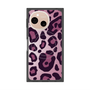 プレミアムスクエアケース with SnapMag［ Leopard - Pink ］