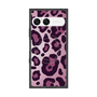 プレミアムスクエアケース with SnapMag［ Leopard - Pink ］