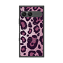 プレミアムスクエアケース with SnapMag［ Leopard - Pink ］