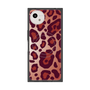 プレミアムスクエアケース with SnapMag［ Leopard - Red ］