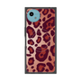プレミアムスクエアケース with SnapMag［ Leopard - Red ］