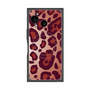 プレミアムスクエアケース with SnapMag［ Leopard - Red ］