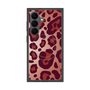 プレミアムスクエアケース with SnapMag［ Leopard - Red ］