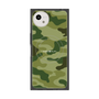 プレミアムスクエアケース with SnapMag［ Camouflage - Green ］