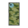 プレミアムスクエアケース with SnapMag［ Camouflage - Green ］