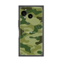 プレミアムスクエアケース with SnapMag［ Camouflage - Green ］
