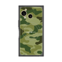 プレミアムスクエアケース with SnapMag［ Camouflage - Green ］