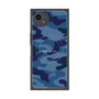 プレミアムスクエアケース with SnapMag［ Camouflage - Blue ］