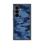 プレミアムスクエアケース with SnapMag［ Camouflage - Blue ］