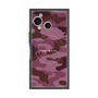 プレミアムスクエアケース with SnapMag［ Camouflage - Pink ］