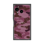 プレミアムスクエアケース with SnapMag［ Camouflage - Pink ］