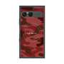 プレミアムスクエアケース with SnapMag［ Camouflage - Red ］