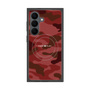 プレミアムスクエアケース with SnapMag［ Camouflage - Red ］