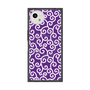 プレミアムスクエアケース with SnapMag［ 唐草模様 - Purple ］