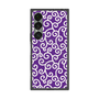 プレミアムスクエアケース with SnapMag［ 唐草模様 - Purple ］