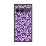 プレミアムスクエアケース with SnapMag［ 唐草模様 - Purple ］