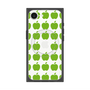 プレミアムスクエアケース with SnapMag［ Apple - Green ］