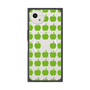 プレミアムスクエアケース with SnapMag［ Apple - Green ］