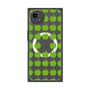 プレミアムスクエアケース with SnapMag［ Apple - Green ］