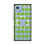 プレミアムスクエアケース with SnapMag［ Apple - Green ］