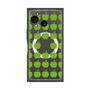 プレミアムスクエアケース with SnapMag［ Apple - Green ］