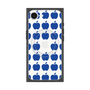 プレミアムスクエアケース with SnapMag［ Apple - Blue ］