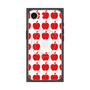 プレミアムスクエアケース with SnapMag［ Apple - Red ］