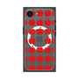 プレミアムスクエアケース with SnapMag［ Apple - Red ］