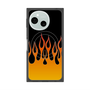 プレミアムスクエアケース with SnapMag［ 炎 - Orange ］