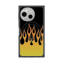 プレミアムスクエアケース with SnapMag［ 炎 - Yellow ］