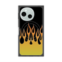 プレミアムスクエアケース with SnapMag［ 炎 - Yellow ］