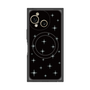 プレミアムスクエアケース with SnapMag［ Glitter - Black ］