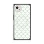 プレミアムスクエアケース with SnapMag［ Moroccan1 -Green ］