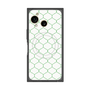 プレミアムスクエアケース with SnapMag［ Moroccan1 -Green ］