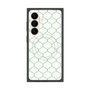 プレミアムスクエアケース with SnapMag［ Moroccan1 -Green ］