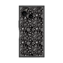 プレミアムスクエアケース with SnapMag［ ペイズリー - Black ］