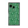 プレミアムスクエアケース with SnapMag［ ペイズリー - Green ］
