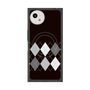 プレミアムスクエアケース with SnapMag［ Nordic Argyle - Black ］