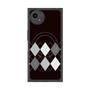 プレミアムスクエアケース with SnapMag［ Nordic Argyle - Black ］