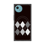 プレミアムスクエアケース with SnapMag［ Nordic Argyle - Black ］