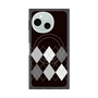 プレミアムスクエアケース with SnapMag［ Nordic Argyle - Black ］
