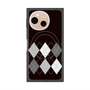 プレミアムスクエアケース with SnapMag［ Nordic Argyle - Black ］