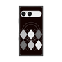 プレミアムスクエアケース with SnapMag［ Nordic Argyle - Black ］