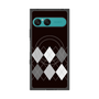 プレミアムスクエアケース with SnapMag［ Nordic Argyle - Black ］