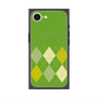 プレミアムスクエアケース with SnapMag［ Nordic Argyle - Green ］