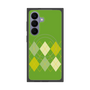 プレミアムスクエアケース with SnapMag［ Nordic Argyle - Green ］