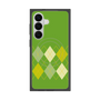プレミアムスクエアケース with SnapMag［ Nordic Argyle - Green ］