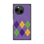 プレミアムスクエアケース with SnapMag［ Nordic Argyle - Purple ］