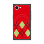 プレミアムスクエアケース with SnapMag［ Nordic Argyle - Red ］